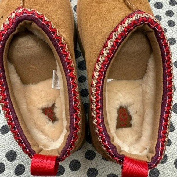 Ugg Tazz Platform Slippers Chestnut - Picture 3 of 4